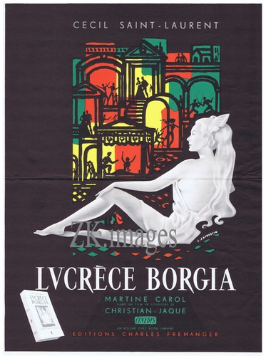 Lucrece borgia erotisme - nu,
